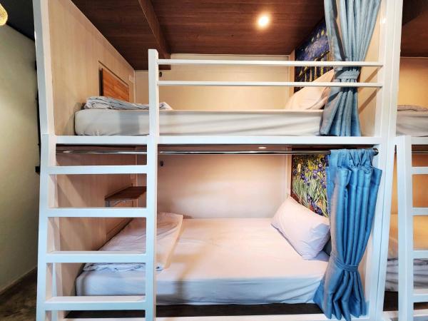 Baan Mai Kradan Hostel Chiang Rai : photo 4 de la chambre lit superposé dans dortoir mixte