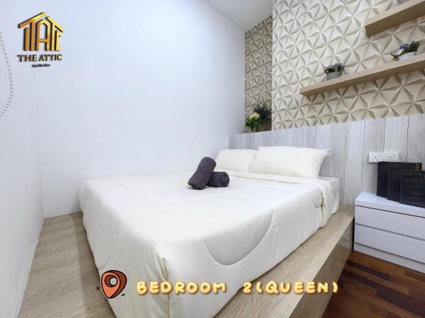 Attic Home Melaka Silverscape Residence & Jonker : photo 7 de la chambre luxury family 2 bedroom suite (private bathtub and sea view)