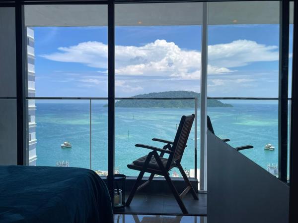 Seaview Bliss Studio By Tropical Elegance : photo 2 de la chambre appartement 1 chambre deluxe - vue sur océan