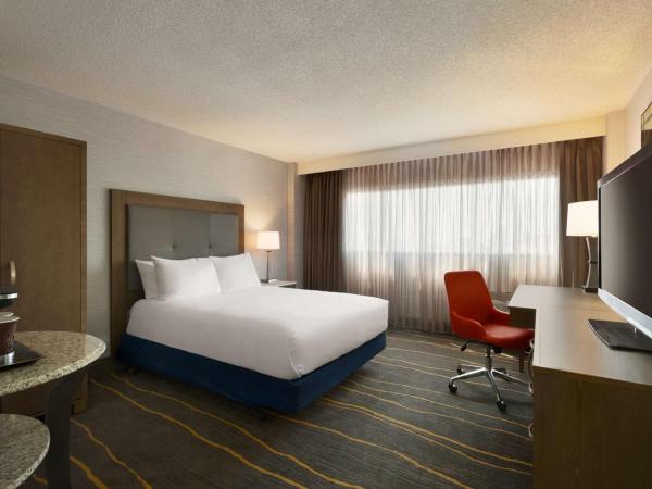 DoubleTree by Hilton Hotel Albuquerque : photo 1 de la chambre chambre lit queen-size avec douche accessible en fauteuil roulant - accessible aux personnes à mobilité réduite/non-fumeurs
