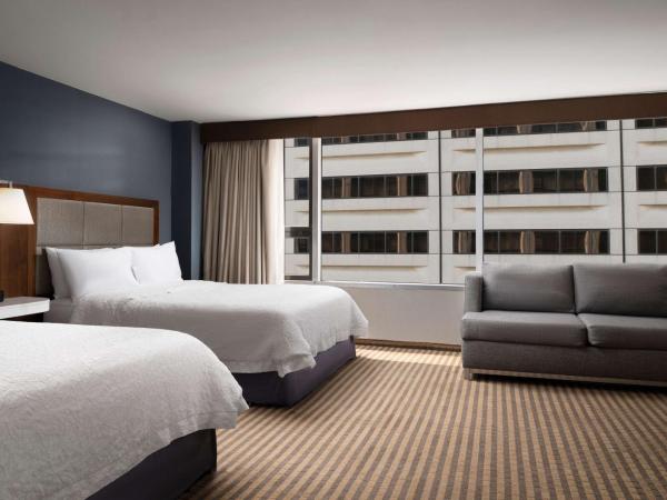Hampton Inn Chicago Downtown/Magnificent Mile : photo 1 de la chambre chambre 2 lits queen-size avec baignoire - adaptée aux personnes à mobilité réduite