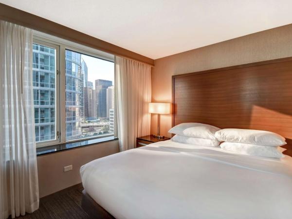 Embassy Suites by Hilton Chicago Downtown Magnificent Mile : photo 1 de la chambre suite 2 pièces avec lit king-size - non-fumeurs