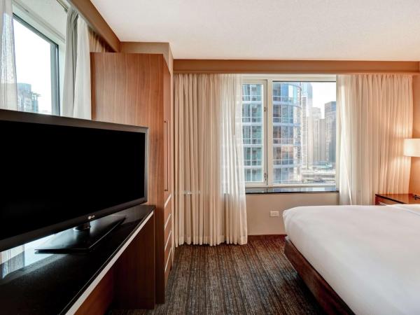 Embassy Suites by Hilton Chicago Downtown Magnificent Mile : photo 6 de la chambre suite 2 pièces avec lit king-size - non-fumeurs