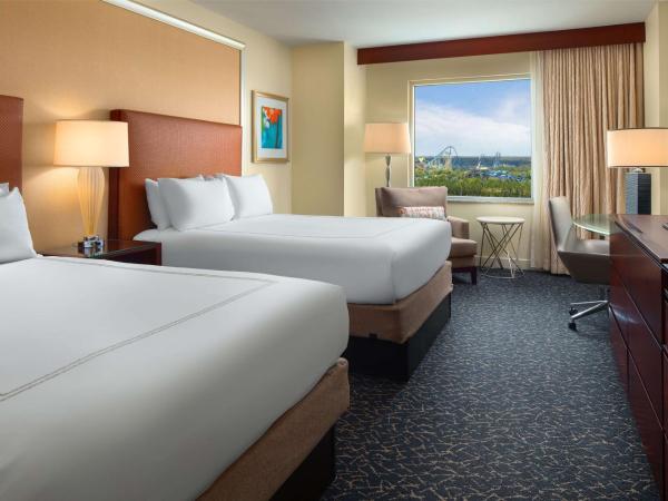 Hilton Orlando : photo 3 de la chambre chambre lit queen-size - vue sur piscine