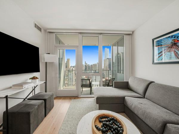 Level Chicago River North : photo 8 de la chambre junior two bedroom suite