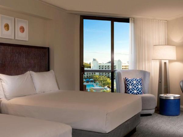 Hilton Orlando Buena Vista Palace - Disney Springs Area : photo 3 de la chambre chambre queen avec 2 lits queen-size et vue sur la ville 