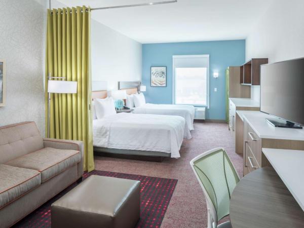 Home2 Suites By Hilton Orlando Airport : photo 1 de la chambre studio avec 2 lits queen-size - non-fumeurs