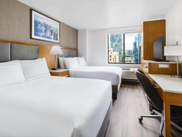 DoubleTree by Hilton Hotel New York City - Chelsea : photo 3 de la chambre chambre double avec 2 lits doubles et vue