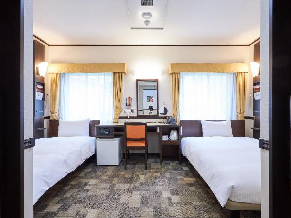 Toyoko Inn Tokyo Otemachi : photo 1 de la chambre chambre lits jumeaux accessible aux personnes à mobilité réduite - non-fumeurs