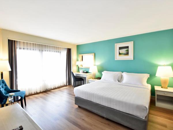 Grand China Bangkok : photo 1 de la chambre chambre lit king-size supérieure - vue sur ville