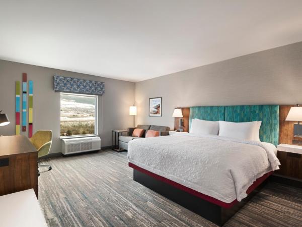 Hampton Inn & Suites Kelowna, British Columbia, Canada : photo 4 de la chambre chambre lit king-size avec canapé-lit - non-fumeurs