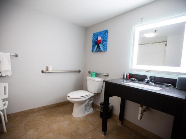 La Quinta by Wyndham Dallas I-35 Walnut Hill Ln : photo 1 de la chambre chambre lit king-size avec baignoire - accessible aux personnes à mobilité réduite/malentendantes - non-fumeurs