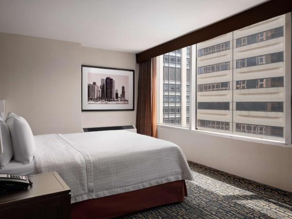 Homewood Suites by Hilton Chicago Downtown - Magnificent Mile : photo 3 de la chambre suite 1 chambre lit king-size