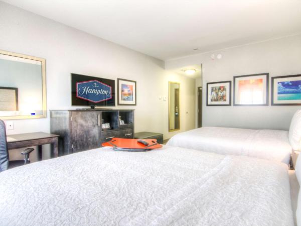 Hampton Inn Houston I-10 East, TX : photo 3 de la chambre chambre 2 lits queen-size (4 adultes)