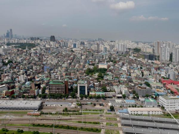Four Points by Sheraton Josun, Seoul Station : photo 6 de la chambre chambre d'angle familiale deluxe - vue sur ville - Étage supérieur