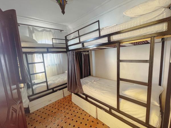 Tangier Kasbah Hostel : photo 1 de la chambre lit dans dortoir mixte de 4 lits