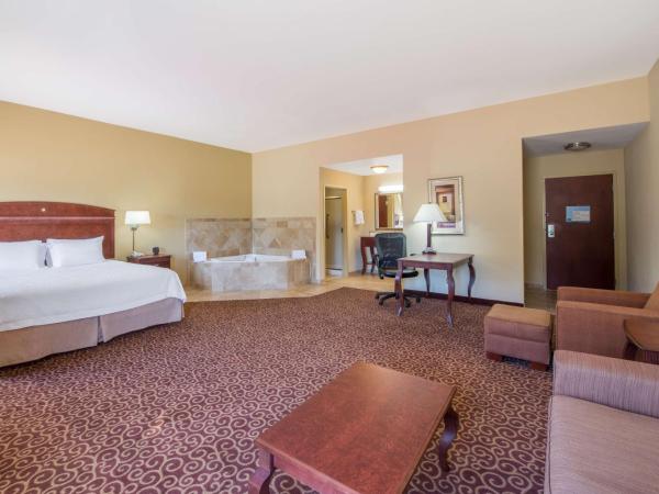 Hampton Inn & Suites Oklahoma City - South : photo 3 de la chambre suite lit king-size 1 chambre avec bain à remous - non-fumeurs
