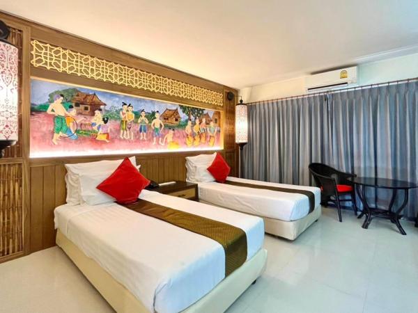 Nak Nakara Hotel-SHA Extra Plus : photo 2 de la chambre chambre lits jumeaux - grand lanna