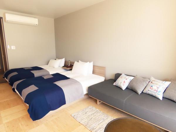 Osaka Hokko Marina HULL : photo 9 de la chambre chambre lits jumeaux standard avec vue sur jardin