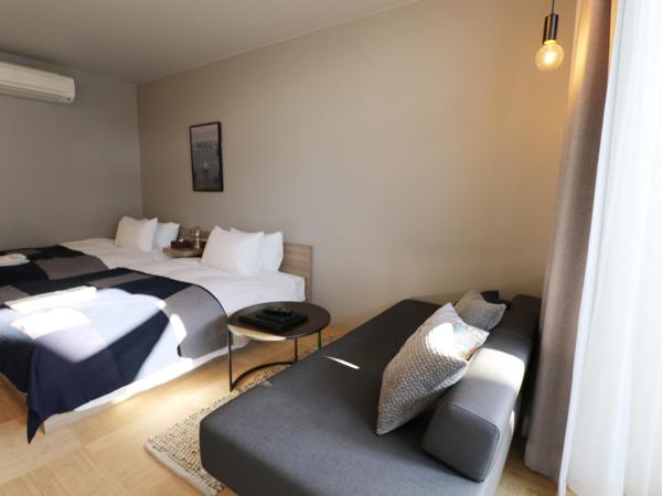 Osaka Hokko Marina HULL : photo 6 de la chambre chambre lits jumeaux standard avec vue sur jardin