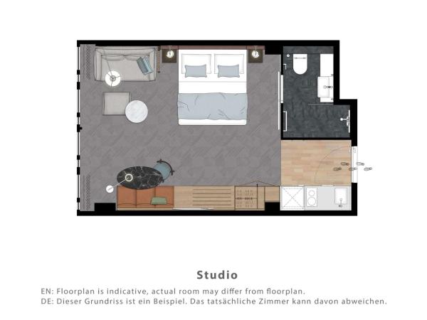 Adina Apartment Hotel Munich : photo 4 de la chambre studio