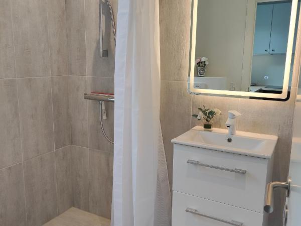Aalborg City Rooms ApS : photo 1 de la chambre appartement avec douche