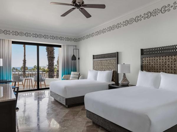 Hilton Los Cabos : photo 1 de la chambre hébergement 2 lits queen-size - vue sur jardin côtier