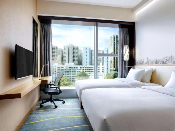 Hilton Garden Inn Hong Kong Mongkok : photo 2 de la chambre twin room with garden view - high floor