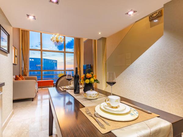 WAIFIDEN Guangzhou Grand View Golden Palace Apartment - Free shuttle bus during the Canton Fair : photo 6 de la chambre suite double affaires