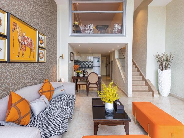 WAIFIDEN Guangzhou Grand View Golden Palace Apartment - Free shuttle bus during the Canton Fair : photo 3 de la chambre suite double affaires