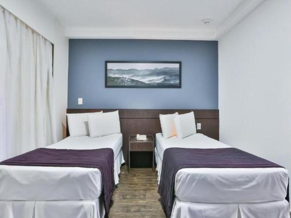 San Diego Suites Pampulha Hotel - Oficial : photo 1 de la chambre chambre lits jumeaux