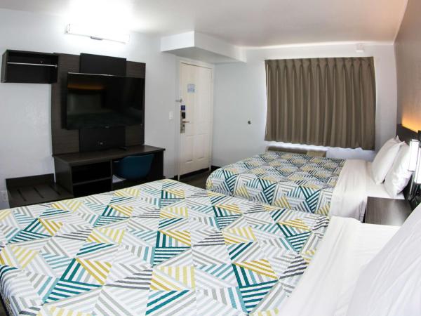 Motel 6-Sacramento, CA - North : photo 7 de la chambre chambre deluxe avec 2 lits queen-size