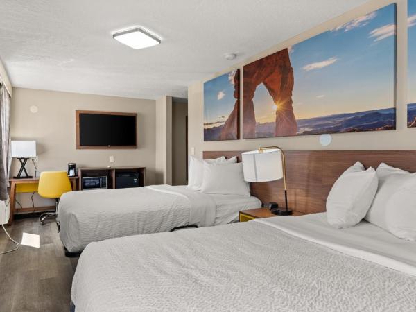 Days-Inn by Wyndham Albuquerque I-25 : photo 7 de la chambre chambre 2 lits queen-size - non-fumeurs