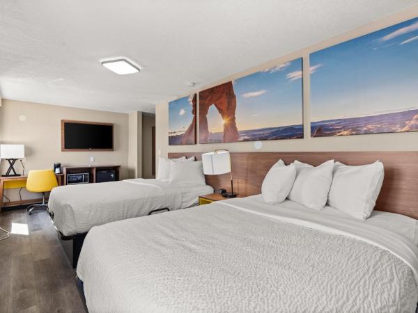 Days-Inn by Wyndham Albuquerque I-25 : photo 8 de la chambre chambre 2 lits queen-size - non-fumeurs