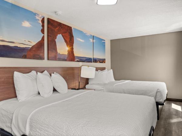 Days-Inn by Wyndham Albuquerque I-25 : photo 1 de la chambre chambre 2 lits queen-size - non-fumeurs