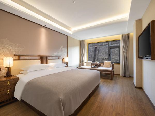 Honglu Garden Hotel Xi'an Bell and Drum Tower Huimin Street Store : photo 3 de la chambre wangchang'an city wall panoramic king room