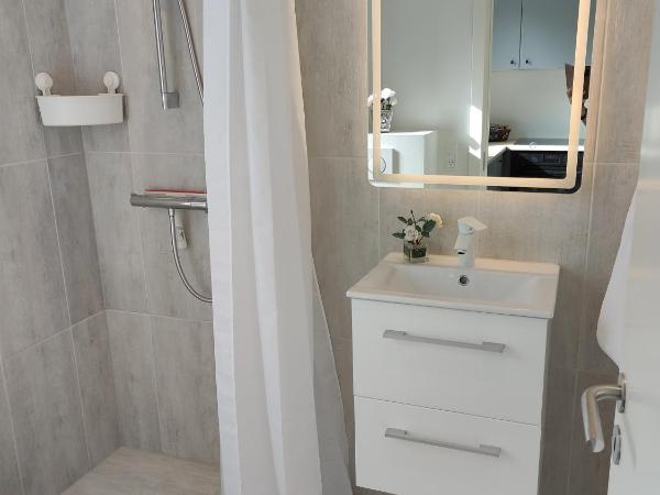 Aalborg City Rooms ApS : photo 4 de la chambre appartement avec douche