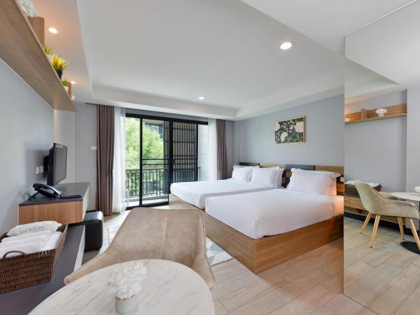 Raweewan Residence hotel : photo 1 de la chambre chambre lits jumeaux standard avec vue sur jardin