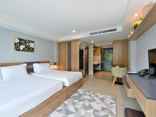 Raweewan Residence hotel : photo 3 de la chambre chambre lits jumeaux standard avec vue sur jardin