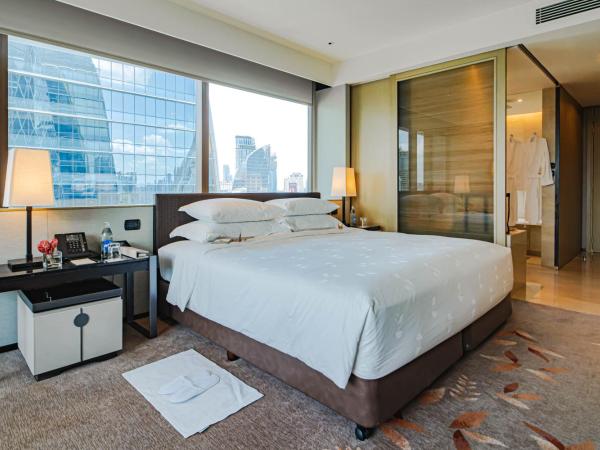 The Okura Prestige Bangkok : photo 3 de la chambre chambre lit king-size d’angle deluxe - vue panoramique