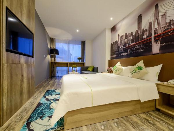 Heye International Youth Hostel : photo 10 de la chambre luodi deluxe queen room