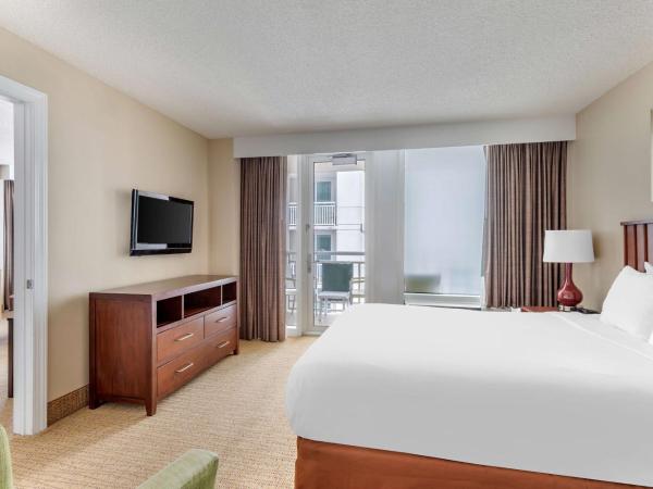 Hilton Vacation Club Ocean Beach Club Virginia Beach : photo 5 de la chambre one-bedroom queen room with sofabed and city view