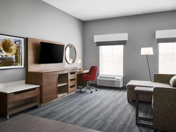 Hampton Inn & Suites Charlotte Steele Creek Road, NC : photo 2 de la chambre suite 1 chambre lit king-size