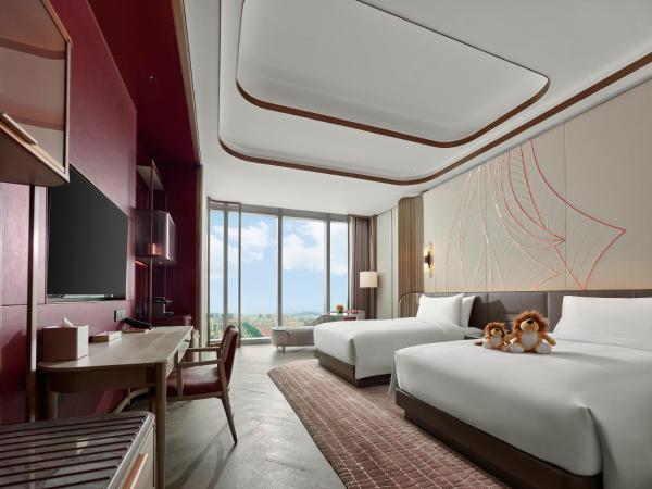 MGM Qingdao : photo 3 de la chambre chambre deluxe avec 2 lits doubles