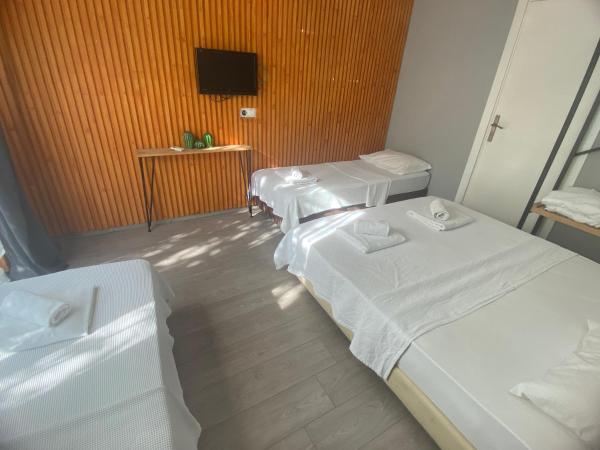 Gızlıkoyhotel : photo 3 de la chambre chambre quadruple standard