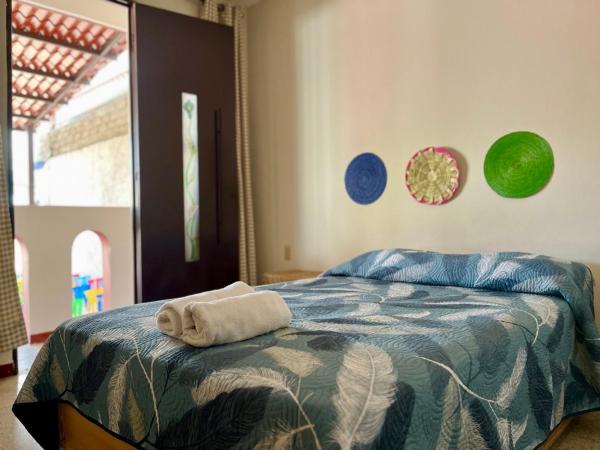 CASA CEMPOAL : photo 2 de la chambre chambre double avec balcon