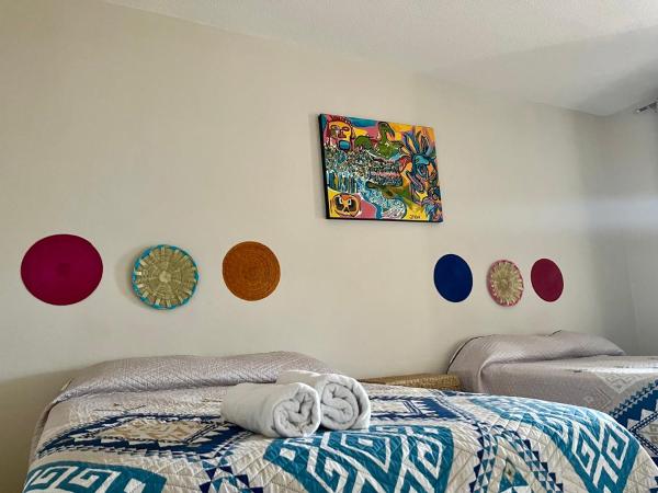 CASA CEMPOAL : photo 3 de la chambre chambre quadruple avec balcon