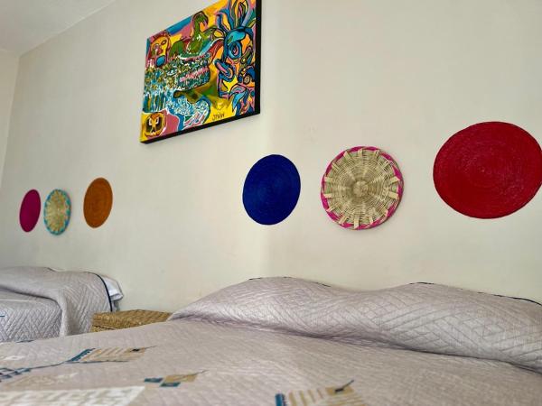 CASA CEMPOAL : photo 9 de la chambre chambre quadruple avec balcon