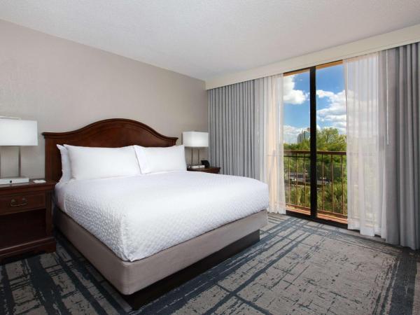 Embassy Suites by Hilton Orlando International Drive Convention Center : photo 1 de la chambre suite 1 chambre lit king-size avec canapé-lit