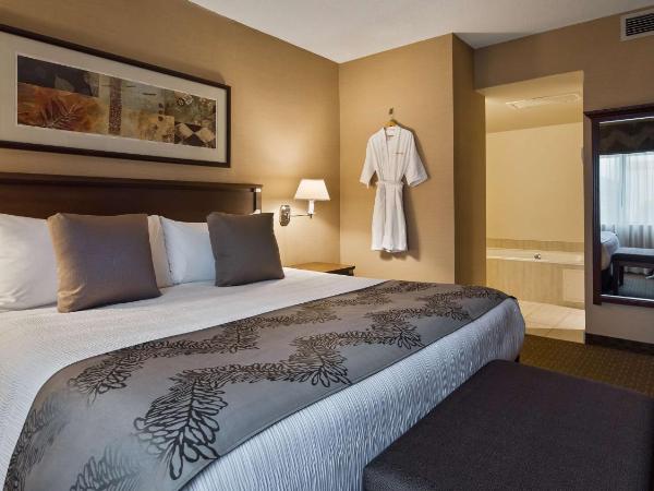Best Western Plus Lamplighter Inn & Conference Centre : photo 4 de la chambre suite 1 chambre lit king-size avec bain à remous